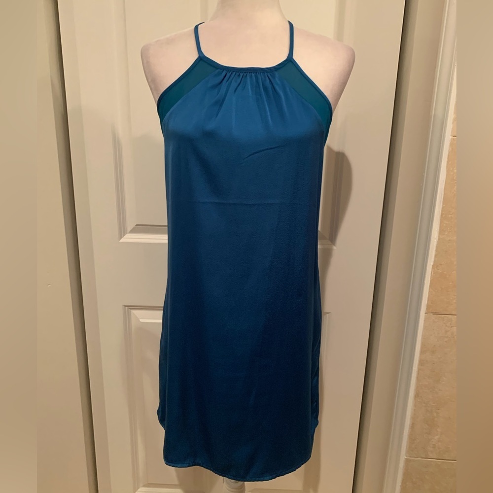 Naked Zebra Spaghetti Satin Slip Dress 👗